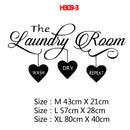 Laundry Room Washing Quotes And Signs Wall Sticker Decoration For Washing Room WC And Toliet Sticker Decor Accessories