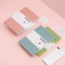 Candy Color Soft Pu-Leder Bullet Dotted Notizbuch A5 5.5x8.3" 94 Blatt Punktraster Notizbuch Tagebuch Schulbedarf