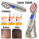 4 IN 1 Laser Anti Hair Loss Comb Hair Grow Brush Growth Treatment RF EMS LED Photon Massage Laser Hair Growth Therapy massage