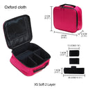 New Women Makeup Large Capacity Cosmetic Bag Beauty Salon Tattoos Nail Art Tool Bin Case