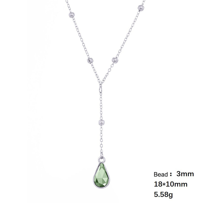 LIKGREAT Celtics nudo Wicca Triquetra colgante collar perla cristal Rhinestone cadena gargantilla collares para mujeres joyería Vintage