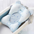 Baby Bath Cushion Portable Newborn Bath Anti-Slip Cushion Seat Infant Floating Bather Bathtub Pad Shower Support Mat Security