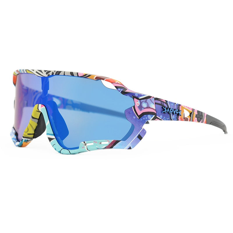 MTB Fahrradbrille Mann Frau Radfahren Sonnenbrille Uv400 Polarisierte Fahrradbrille Sport Racing Reitbrille Ciclismo 1 Linse