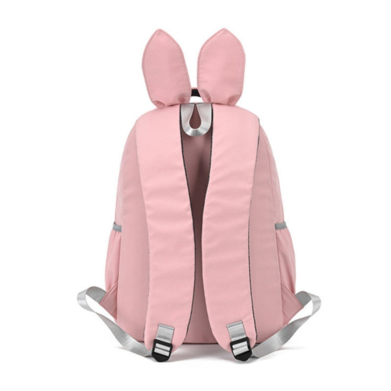 Fengdong, mochilas escolares para niñas adolescentes, mochilas escolares para niños, mochila escolar de lona con estampado de animales bonitos, mochila para niños y gatos