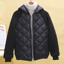 Thin light Down Cotton Jacket Female Short Coat Autumn Winter Women&