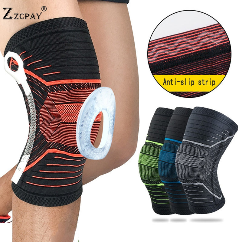 1 PCS Sports knee pad Support Running Jogging Sports Brace Volleyball Basketball Safety Guard Strap Knee Pads Cycling Kneepads