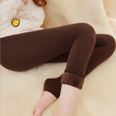 Autumn Winter Fashion Explosion Model Thick Velvet Warm Seamlessly Integrated Inverted Cashmere Leggings Warm Pants