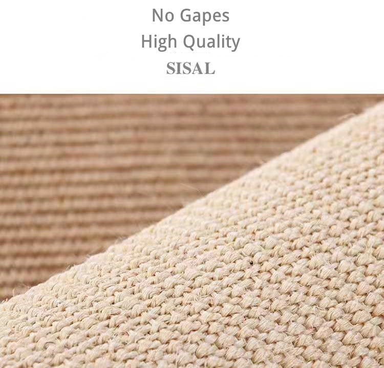 Rascador para gatos y gatitos, alfombrilla rascadora de Sisal, juguete para gatos, silla para pies, rascador Invisible para poste de uñas, suministros para muebles, almohadilla protectora