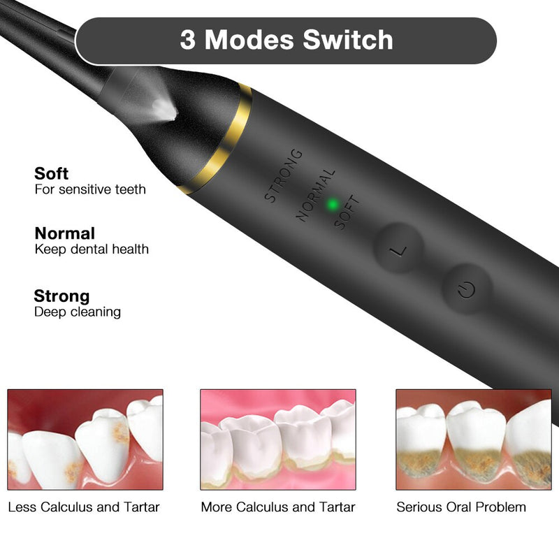 Electric Sonic Dental Whitener Scaler Teeth Whitening Kit Zähne Zahnstein Zahnsteinentferner Werkzeuge Reiniger Zahnflecken Mundpflege
