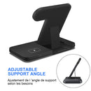 Qi 3 in 1 Charging Dock Station For iPhone 14 13 12 11 XS XR X 8 AirPods Pro iWatch 15W Fast Wireless Charger For Apple Watch 7
