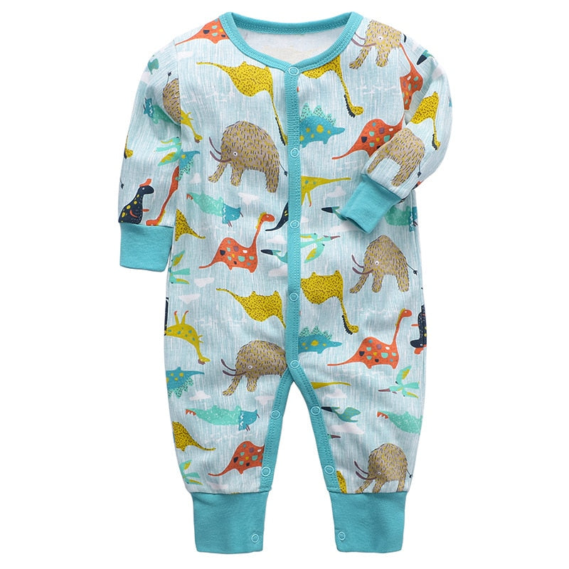 Babykleidung Herbst 2021 Neugeborenes Baby Reine Baumwolle Langarm Overall Strampler 3-24M Baby Boy&amp;Girl Kleidung