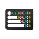 Nespresso Coffee Capsule Holder Stand Rotary Coffee Pod Tower Rack Rotatable Coffee Pod Storage Shelves Storage 24/40PCS Capsule