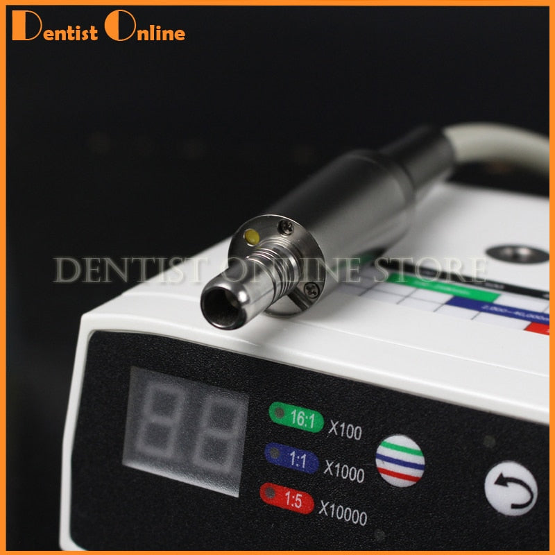 Dental clínico sin escobillas LED micro motor fibra óptica motor eléctrico pieza de mano odontología odontologia herramienta de odontología dentista