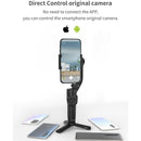 FeiyuTech Official VLOG Pocket 2 MINI Handheld Smartphone Gimbal Stabilizer selfie stick for iPhone 14 13 12,Samsung, Xiaomi