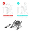 Foldable Laptop Stand With Cooling Fan Portable Heat Dissipation Cooler For MacBook Air Pro Desktop Stand Notebook Dell Holder