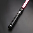 TXQSABER TS019 Baselit Smooth Swing Lighsaber Fighting Saber with 1 Inch Heavy Blade, Blaster Lock up Waving Sound Color Change