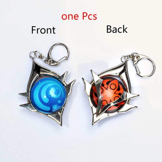 Genshin Impact Trinket Mondstadt Liyue Harbor Vision Of God Keychains Anime Accessories Bag Pendant Key Rings High Quality