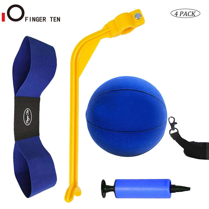 4 Stück/Set Golfschwung-Trainingshilfe Armband Trainer Impact Ball Inflator Haltungsbewegungskorrektur für Anfängerübungen