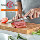 Cuchillo de cocina Damasco de 6 pulgadas para deshuesar, 67 capas VG10, cuchillo de cocina japonés de Damasco, cuchillos para filetear, caja de regalo Grandsharp