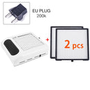 80W Nail Dust Collector Fan Vacuum Cleaner Manicure Machine Tools With Filters Strong Power Nail Art Tool Nail Vacuum Cleaner