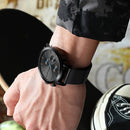 Reloj para hombre CRRJU, reloj de pulsera de acero inoxidable de lujo para hombres de negocios, reloj militar resistente al agua con fecha, relojes de cuarzo, reloj masculino