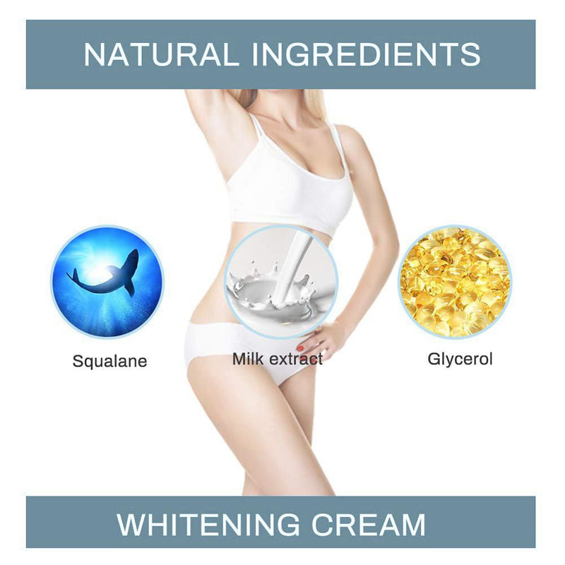 Bellezon 60ml crema hidratante nutritiva crema de reparación de axilas privada blanqueamiento cuidado de la piel del cuerpo