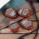 8-key Mini Kalimba Thumb Piano Wooden Thumb Piano  Children’s Gift Portable Pocket Keyboard Piano