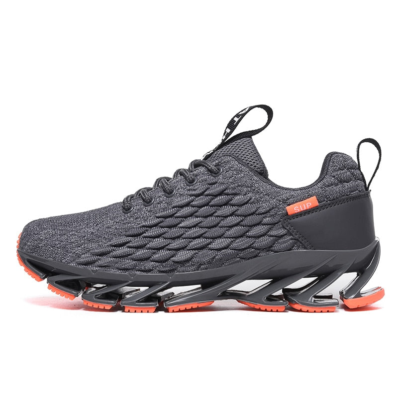 2021 New Blade Running Shoes Men Fitness Running Sneakers Male Comfortable Soft Cushioning Athletic Training Footwear Plus size