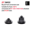 DT SWISS FreeHub dt240 350 1700 Caps MTB Bicycle Hubs Converters Mountain Bike End  Adapter QR Or THRU  Adaptor HG/XD/MS BOOST