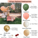 Retro Coffee Matte White Balloons Garland Arch Kit Boho Hochzeit Dekoration Geschlecht offenbaren Geburtstag Baby Shower Decor Zubehör