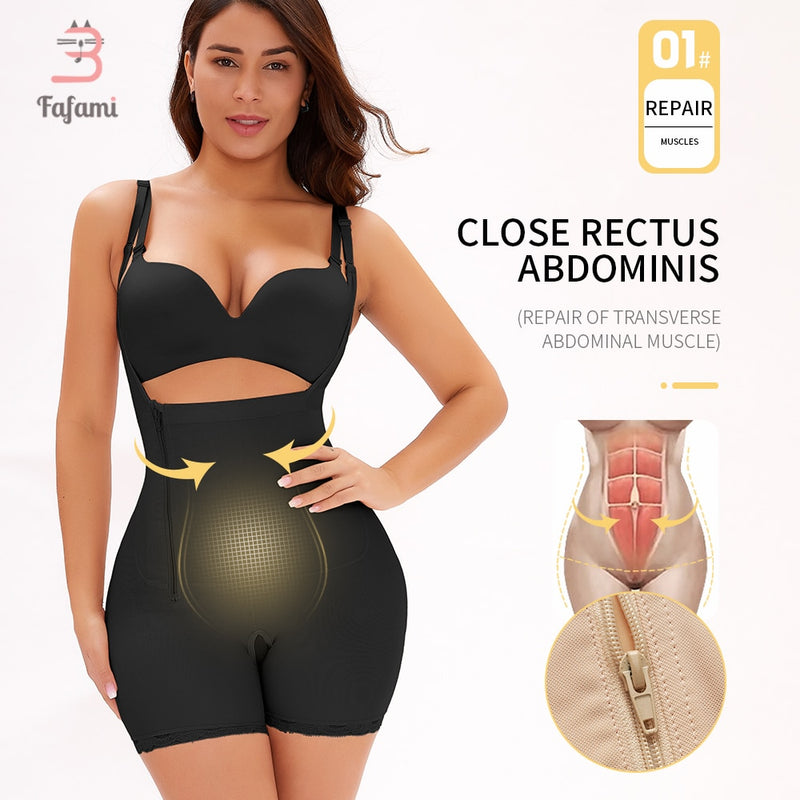 Postpartale Gürtel Nahtlose Mutterschaftsbandage Postpartale Reduziergürtel Shapewear Schlankheits-Bodysuits Po-Lift Schwangerschaftskorsett