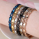 Rainso Fashion Stainless Steel Bracelet For Women With Magnet Energy Bio Health Care Jewerly Bracelet viking Lovers Hand Chain