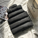 2022 Winter Cotton Down Vest Women Loose Waistcoat Bodywarm Jacket Cotton Padded Jacket Sleeveless Female Winter Waistcoat