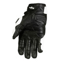 Hombres Mujeres 4 Temporada Conducción Supertech Negro / Blanco Motocicleta Guantes de cuero Guante de carreras Moto Cuero de vaca bicicleta de carreras caballero