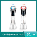 EMS LED Photonentherapie Sonic Vibration Faltenentferner Hot Cool Treatment Anti Aging Skin Cleansing Rejuvenation Machine
