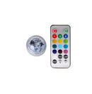 Battery Operated LED Underwater Lights Remote 13 Colors Submersible Light RGB Tea Lamp for Weeding Xmas Valentine&