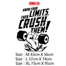 Grandes 73 cm X 104 cm Fitness cita vinilo pegatinas de pared para gimnasio habitaciones decoración Fitness habitación pegatina motivar Frse vinilo pared calcomanías