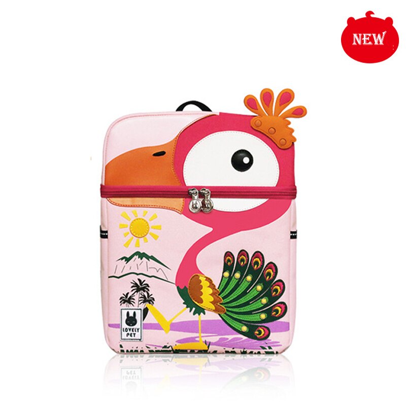 Kid Unicorn Backpack Cute 3D Cartoon Dinosaur Anti-lost Kindergarten Orthopedic School Bag for Girl Children Mochila Bookbag