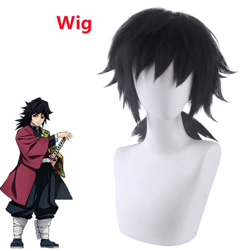 Anime Demon Slayers Kimetsu no Yaiba Tomioka Giyuu Cosplay Costume Women Men Kimono Uniform Halloween Christmas Party Clothes