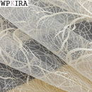 Geometric Bird Nest Curtain for Living Room Sheer Voile for Window Bedroom Tulle Drape Kitchen Custom Made Cortinas M156&amp;C