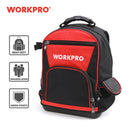Bolsa de herramientas WORKPRO de 17 ", bolsas de almacenamiento, mochila impermeable con bolso, bolsas multifunción