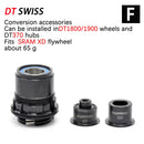 DT SWISS FreeHub dt240 350 1700 Caps MTB Bicycle Hubs Converters Mountain Bike End  Adapter QR Or THRU  Adaptor HG/XD/MS BOOST
