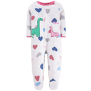 Baby Body Cat Romper Baby Boys Girls Printed Autumn Winter Romper Long Sleeved One-Piece Pajamas