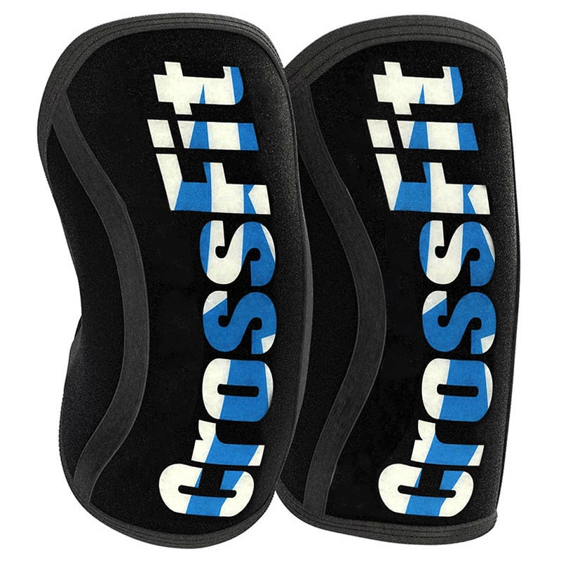 Women Men Teens 7mm Neoprene Sports Kneepads Compression Weightlifting Pressured Crossfit Training Knee Pads Support Custom Logo