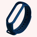 For Xiaomi mi band 3 4 5 Strap Bracelet Accessories Pulseira Miband Replacement Silicone Wriststrap Smart Wrist for Mi Band 5 4