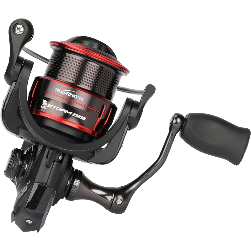 TSURINOYA Spining Fishing Reel ST 2000S 2500S 3000S Metal Shallow Spool Long Casting Ultralight Spinning Reel 5.2:1 Bass Wheel