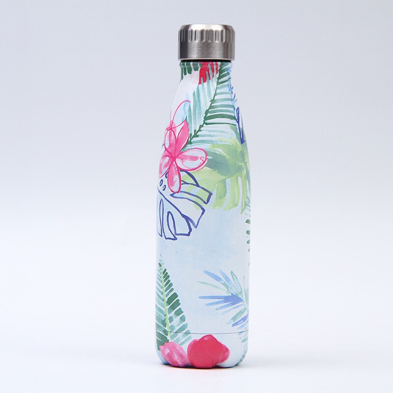 179-202 LOGO Custom Stainless Steel Water Bottle For Water Thermos Vacuum Insulated Cup DoubleWall Travel Drinkware Sports Flask