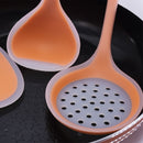 5pcs Silicone Kitchenware Non-stick Cookwarre Cooking Tool Spatula Ladle  Shovel Spoon Soup Kitchen Utensils Set кухонная посуда
