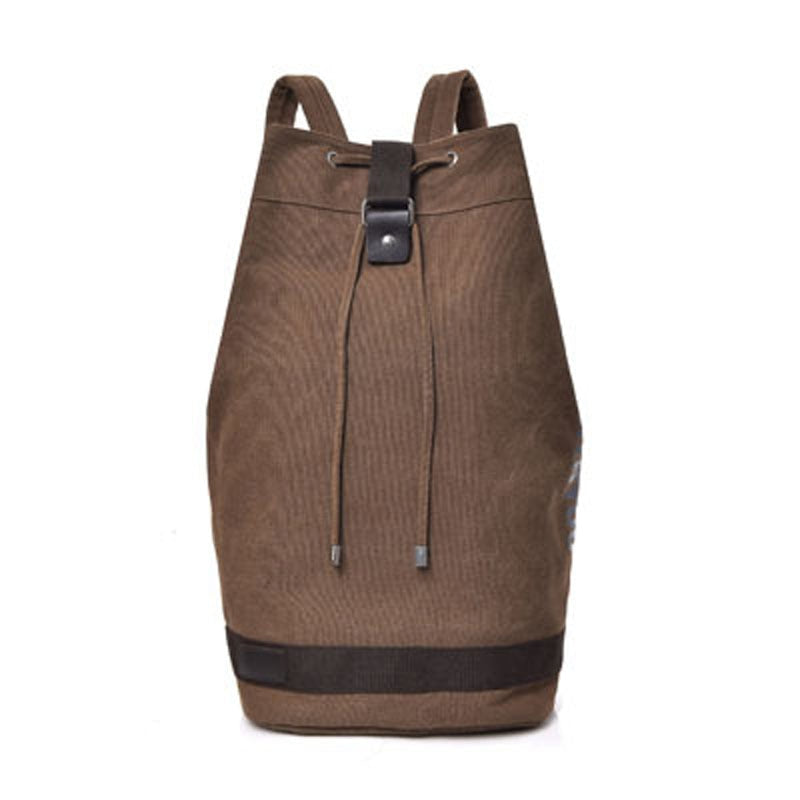 Large Travel Green Backpack Mountaineering Backpack Men Canvas Bucket Shoulder Bags Male Canvas Backpacks Mochila 2022 XA55ZC