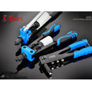 Herramienta de remache Pop para trabajo en madera de Metal, Kit de herramientas de reparación de pistola remachadora, herramienta manual resistente